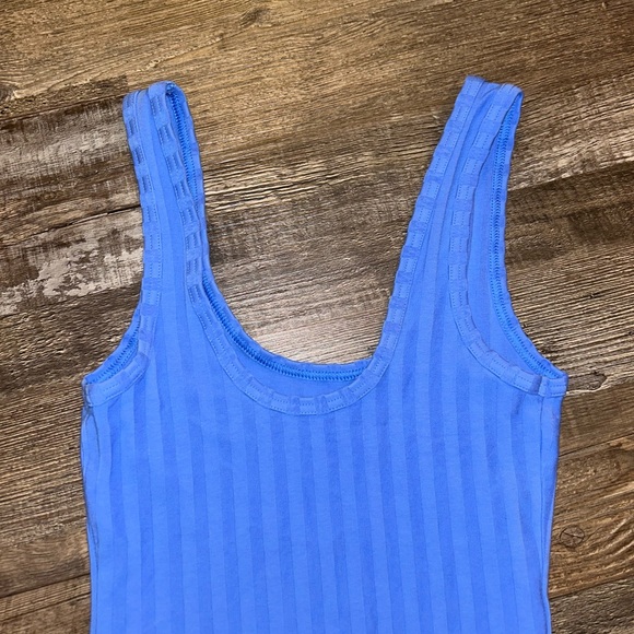 Aerie Blue Maxi Dress - Picture 6 of 9